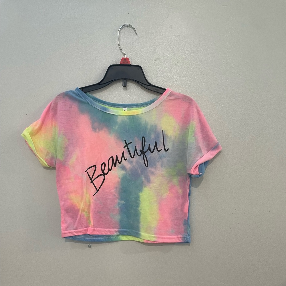 Tye Dye Baby Tee ~ Size Small